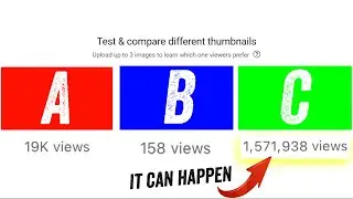 YouTube Hack: Use MULTIPLE Thumbnails on a Single Video!