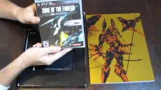 Распаковка Zone of the Enders HD Collection Limited Edition