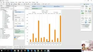 Tableau Tutorial #19 || Tableau Charts: Line, Bar, Circle, Pie, Text Tables, Cross Tab and Heat Map
