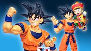 Goku & Gohan Exclusive SH Figuarts Dragon Ball SDCC 2024 Tamashii Nations Unboxing Review