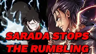 IM COOKING THE AOT FANDOM. SARADA SLAMS!