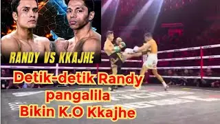 Randy pangalila vs Kkajhe | Randy Bikin KO Kkajhe