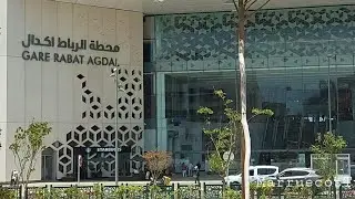 GARE RABAT AGDAL 🇲🇦 ➡️ ROUTE ZAER ➡️ PLAGE DE SALÉ  #RABAT #MOROCCO
