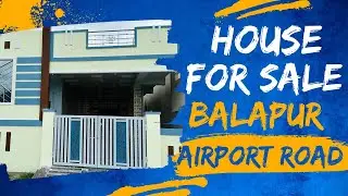 Low Budget  Independent House Sale RCI BALAPUR AIRPORT ROAD :  Bank Loan 80%