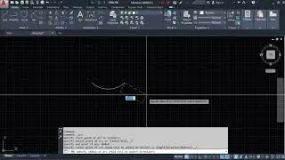 Membuat Arc Start-End-Radius Pada AutoCAD 2020