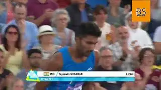 tejaswin shankar high jump||tejaswin shankar high jump cwg 2022||high jump commonwealth games 2022