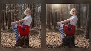 Outdoor Portrait Retouch : Photoshop CC Tutorial (Easy)