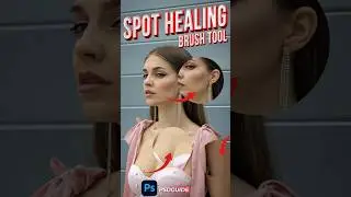 Photoshop Spot Healing Brush Tool Explained! 🖌️ 