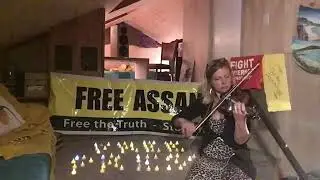 Ozzie 'National' Anthem (FVEYS Mix) @Candles4Assange with love to #Canberra4Assange @mstudor