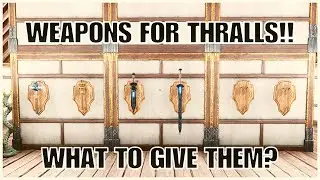 GUIDE TO WEAPONS FOR THRALLS. CONAN EXILES 2023