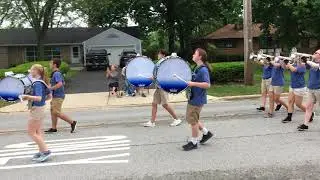Lake Central Marching Band - Dyer Parade - Summer 2018