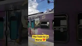 Our first Train in Tunisia