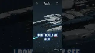 The Gauntlet: A Ship Review #shorts #starfield