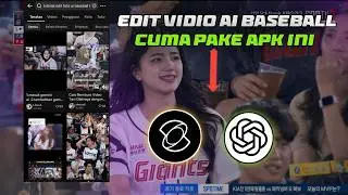 TUTORIAL EDIT FOTO AI BASEBALL KOREA JADI VIDIO YANG LAGI VIRAL DI TIK TOK 2026
