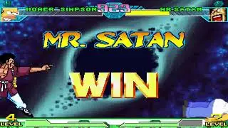 Chrigar Mugen: Homer Simpson vs Mr. Satan