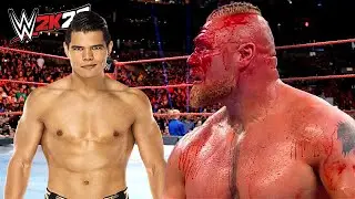 Brock Lesnar vs. Humberto Carrillo (WWE 2K22)