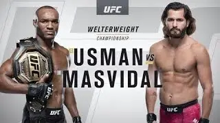 kamaru usman vs jorge masvidal 🥊