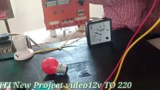 New Mini Generator 12v Dc To 220v Ac || ITi New Project 2024 || #youtubeshorts #youtube