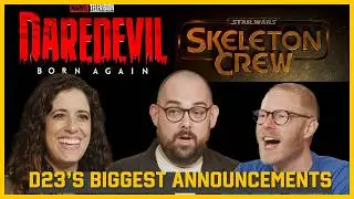 AGATHA ALL ALONG, DAREDEVIL: BORN AGAIN, SKELETON CREW: D23 First Looks and Announcements!