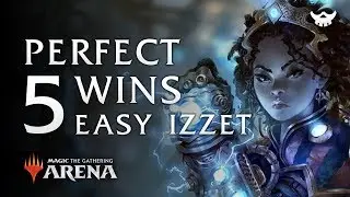Competitive Draft Guilds of Ravnica #2: Perfect Run Izzet Magic the Gathering Arena