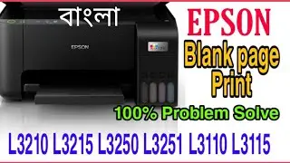 epson l3250 colour printing problem