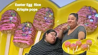 Easter Egg Rice Krispie Pops / Easy & Simple / Easter Treats