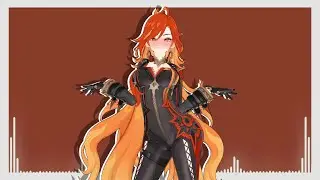 Thicc Mavuika (with physics)😽 - Automotivo Extradimensional -【MMD Genshin impact 4K | 60FPS】