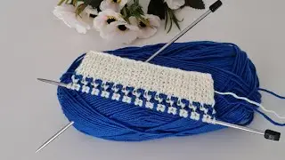 Easy Two-Color Vest Sweater Cardigan Baby Blanket Knitting Patterns