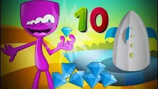 Десять кристаллов для пришельца Новая серия - Мультик игра для детей