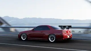 Nissan Skyline GT T R34 Active Red