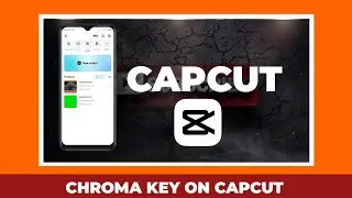 How to use the CHROMA KEY option in Capcut Application