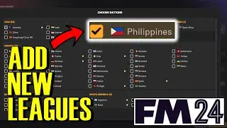 How To Load New Leagues Into Football Manager (Works for FM26!)