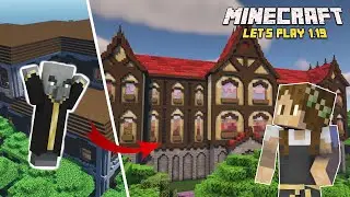 I TRANSFORMED a Woodland Mansion | Minecraft Let's Play 1.19