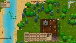 LegendaAFK (братишкин) играет со своей сестрой в Necesse