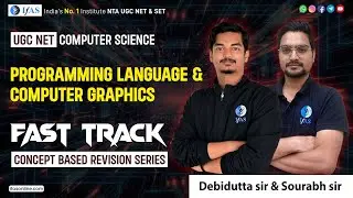 UGC NET computer science | Programming language and computer graphics | June 2023 | IFAS