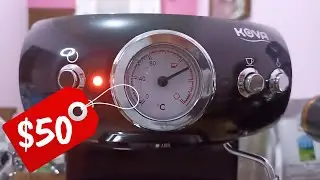 50 Dollar Espresso Machine Review - KOVA Espresso Machine
