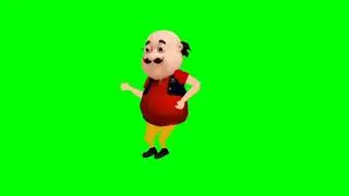 Motu patlu green screen cartoon video