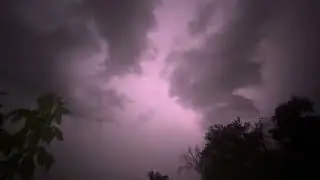Lightning Storm in Salt Lake City Utah