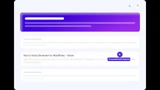 Text to Voice | Text to Speech  - Voicer for WordPress