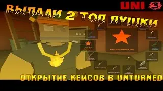 Открытие кейсов в Unturned?!?!ВЫПАЛИ 2 ТОП ПУШКИ!?!?!?