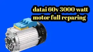 60 v 3000 watt bldc motor rewinding/part1