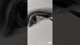 EYES ON ME - WIP #shorts #shortsfeed #eyes #realistic #trending #drawing #sketching #draw