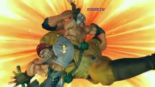 El Fuerte's Ultra Spark Ultra with USF4 Arcade Victory Quotes (HD)