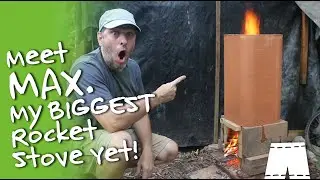 How To Make A DIY Cobb And Fire Brick Rocket Stove Forge