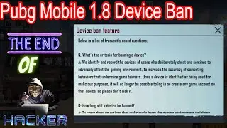 Pubg Mobile 1.8 Device Ban Feature| Pubg Mobile Device Ban| 