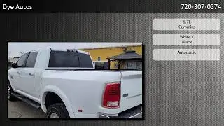 2016 Ram 3500  - Denver