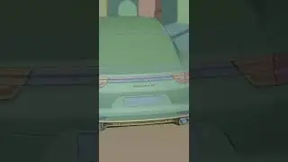 Blender Car Animation 02 WiP #blender3d #blender