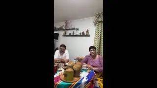 Алишер и мама Люся в прямом эфире! Жарим беляши, печём хлеб, беседуем, отвечаем на вопросы