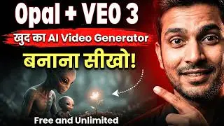 Google Veo 3 + Opal AI = FREE AI Video Generator App! Step-by-Step Hindi