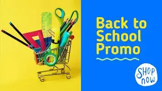 Video template - Back to School Promo